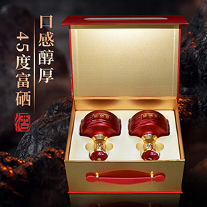 红盒 富硒酒礼盒